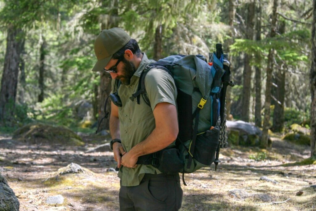 on a hiking trip lashana