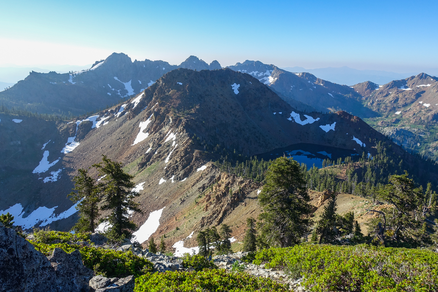 the trinity alps wilderness in california