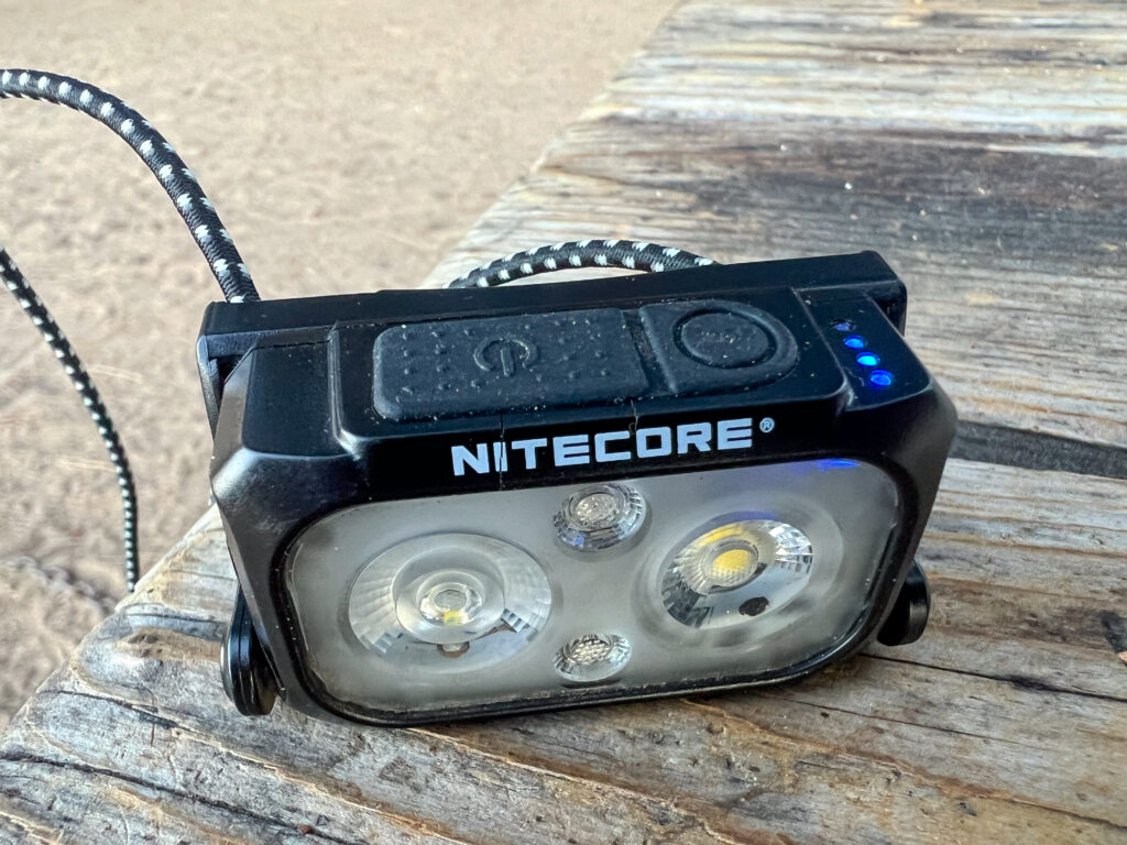 Lampe frontale Nitecore NU25 - Légère 400 Lumens