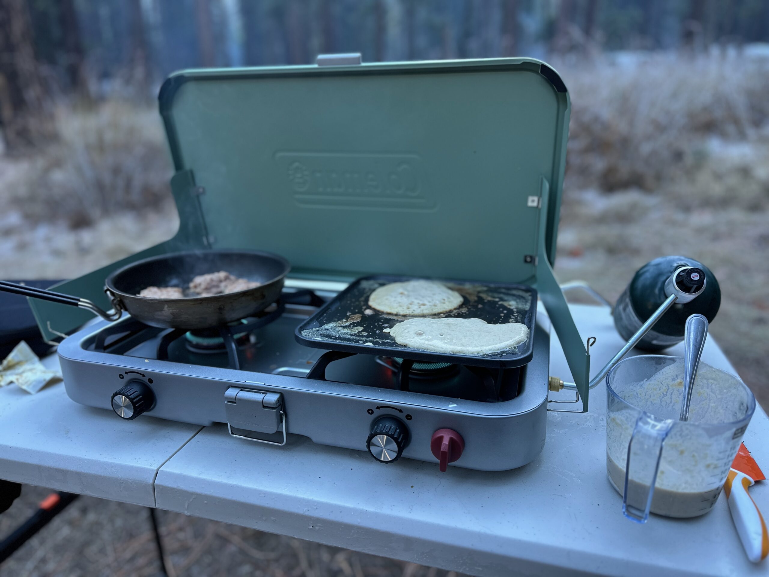 Coleman Perfectflow Coleman Butane Stove Instastart Camping Grill