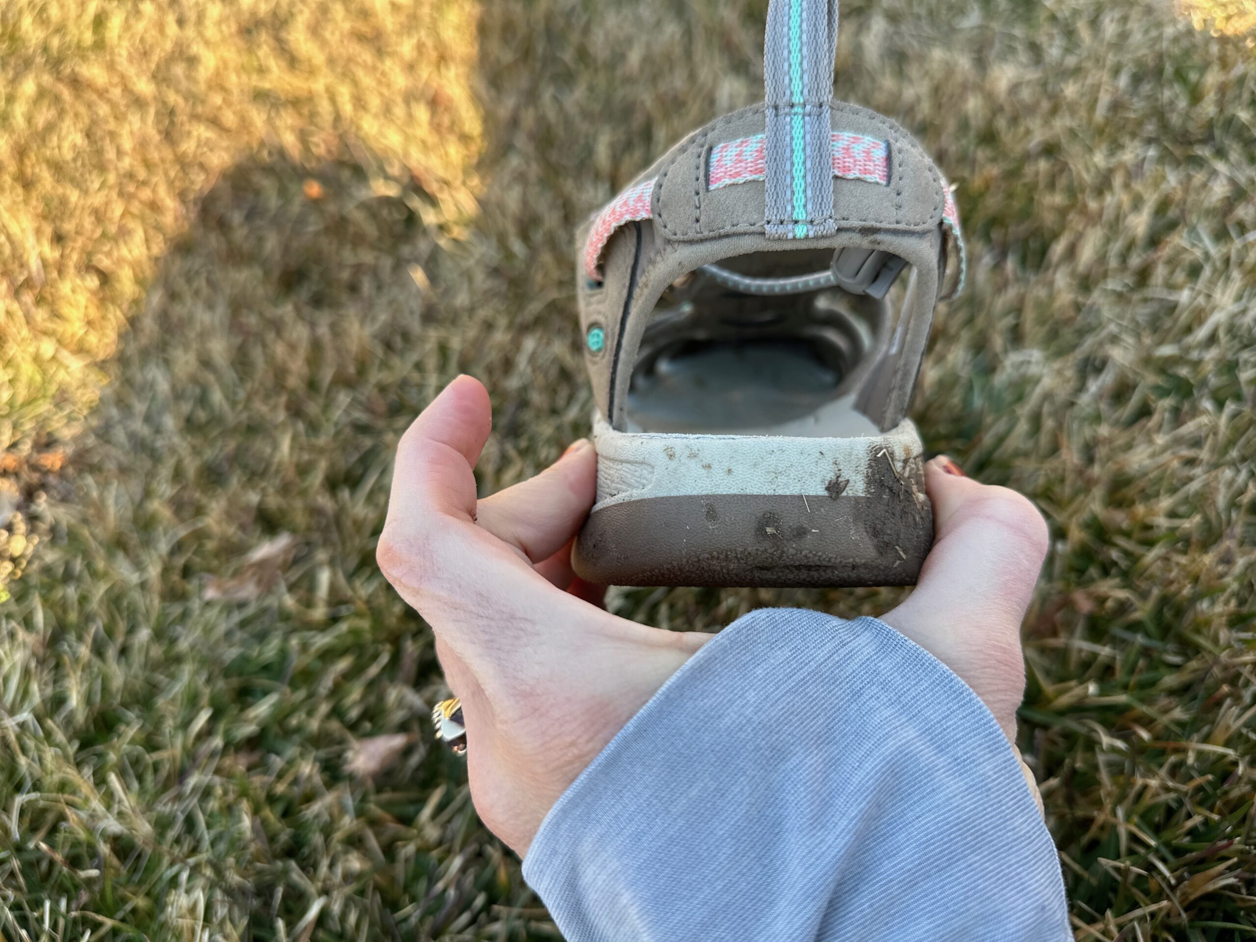 the bend and squeeze test on the Keen Whisper