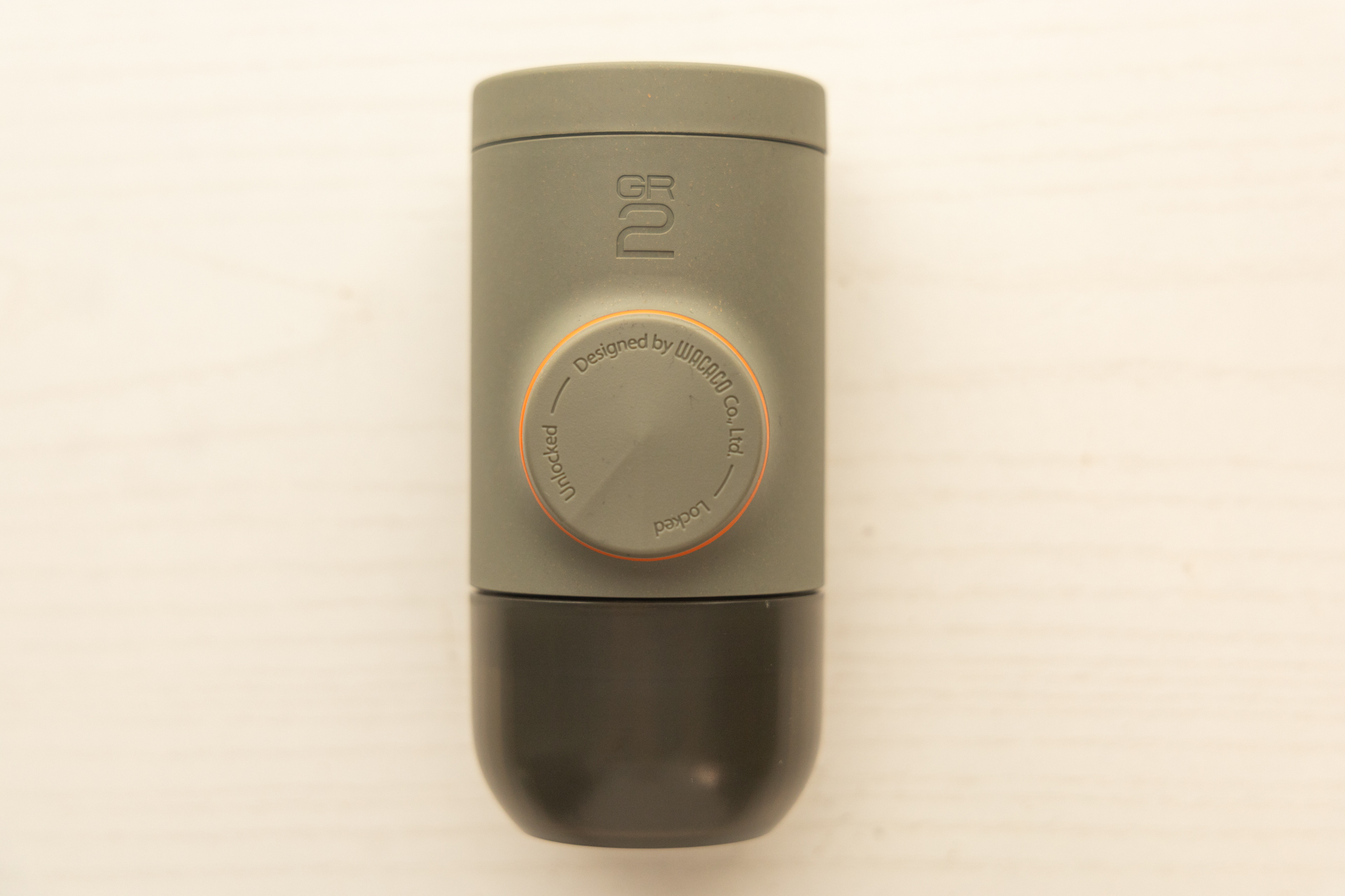 The compact Wacaco Minipresso.