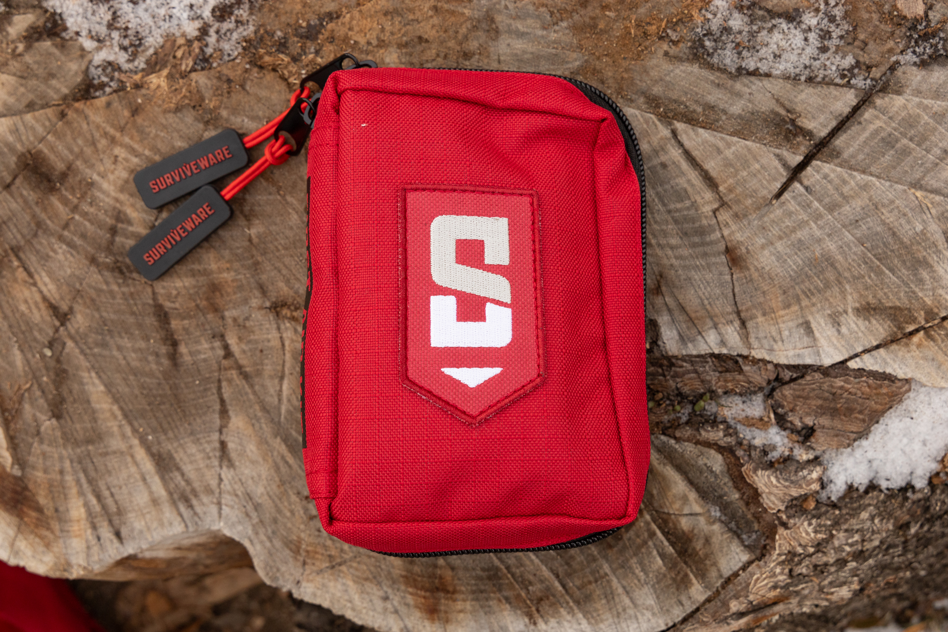 The Surviveware Small kit is portable and compact.