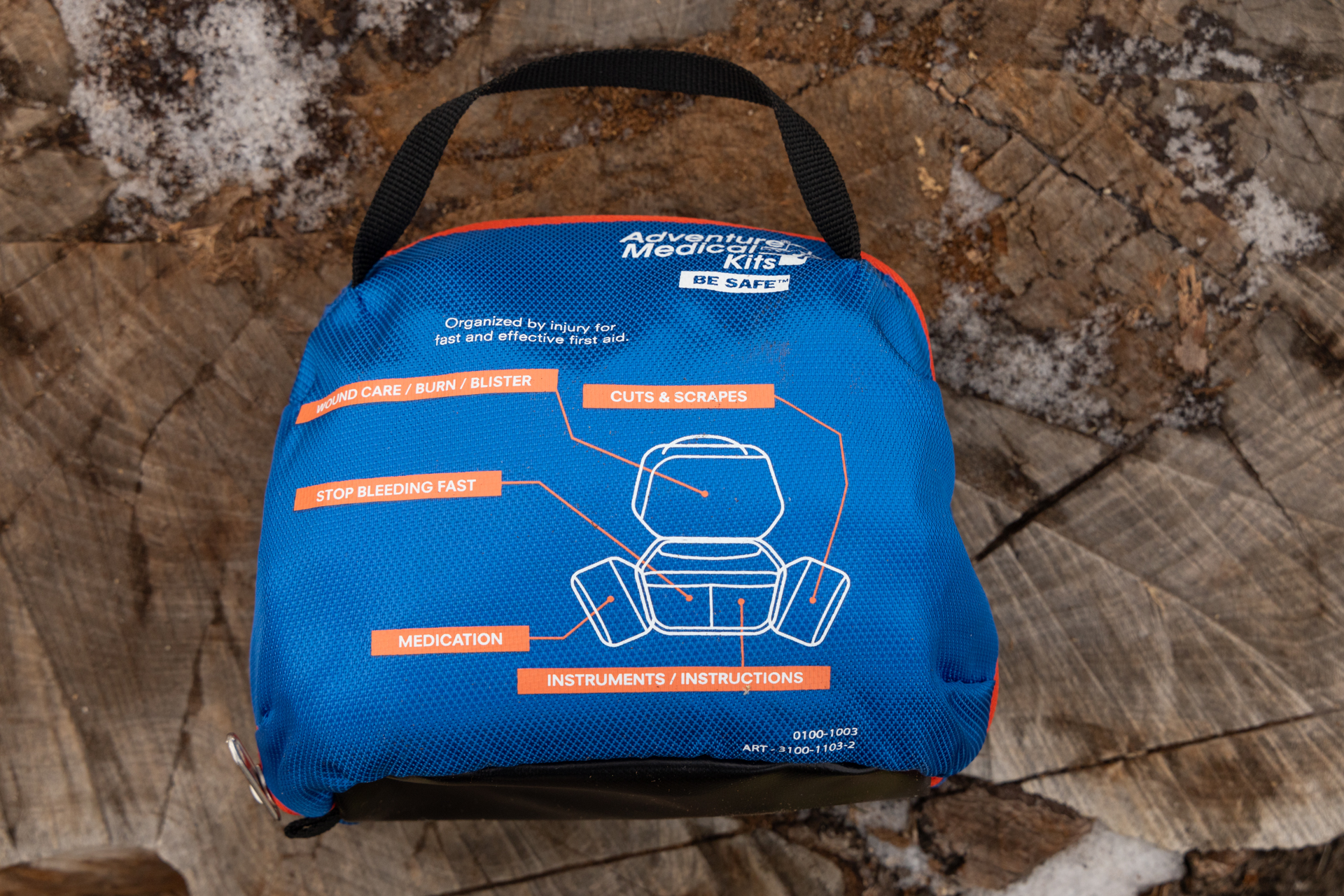Adventure Medical Kits Backpacker is tolerably portable and durable.