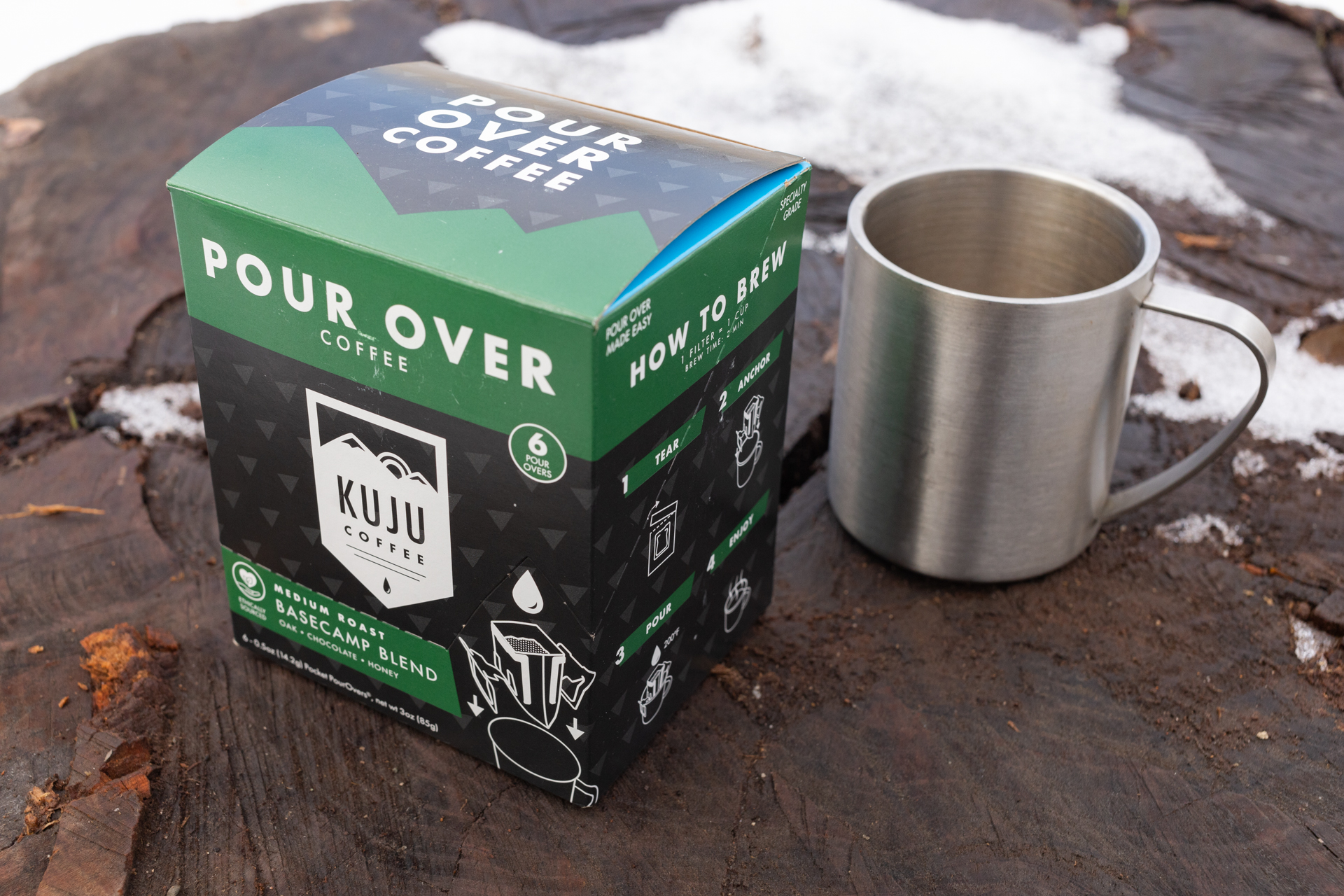 A Kuju Coffee box.