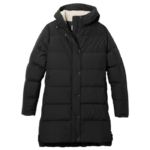 Veste Parka REI Co-Op Norseland Femme XL - Duvet, Capuche, Longue Noire - Parfait État