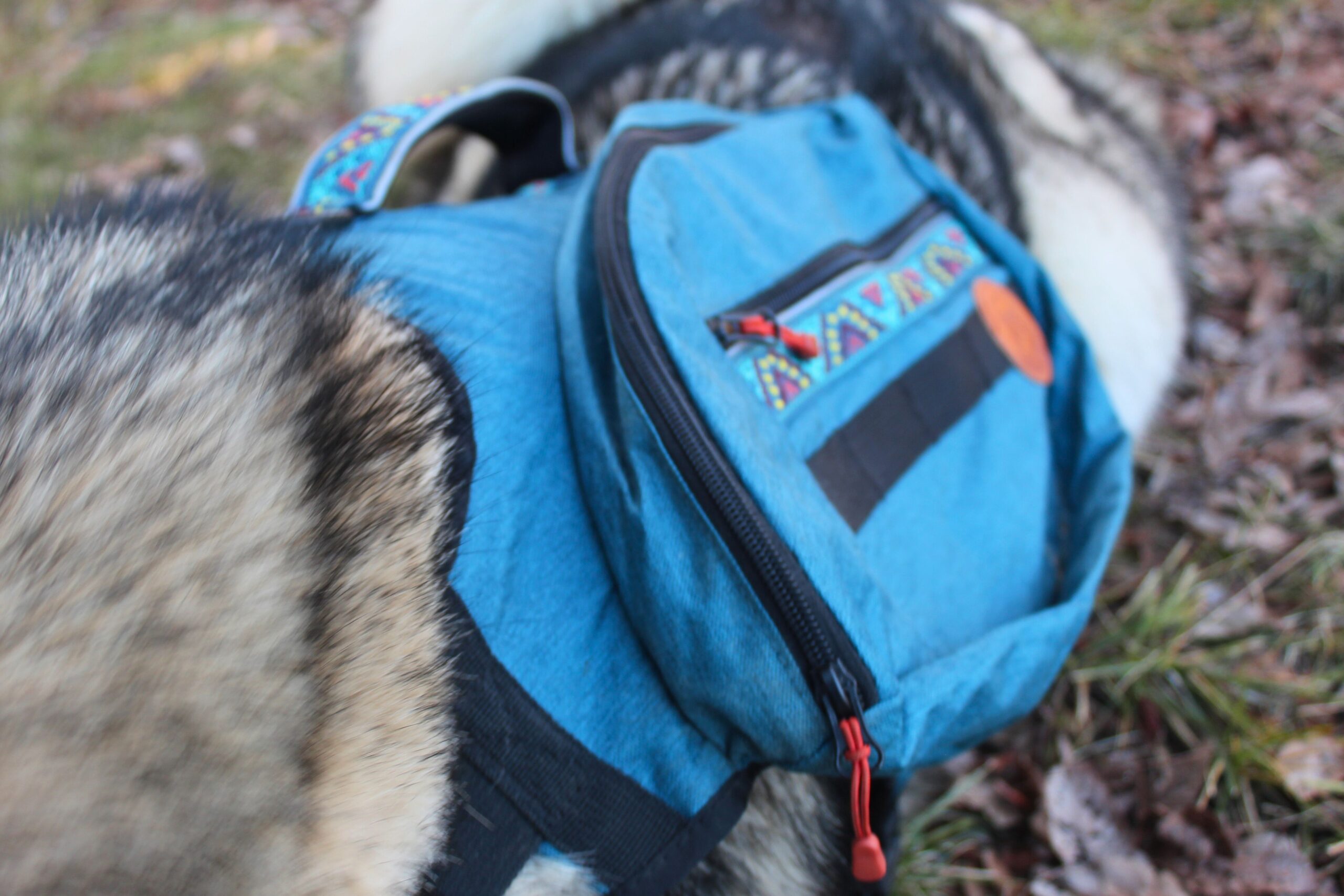 the waterproof material on the wilderdog pack