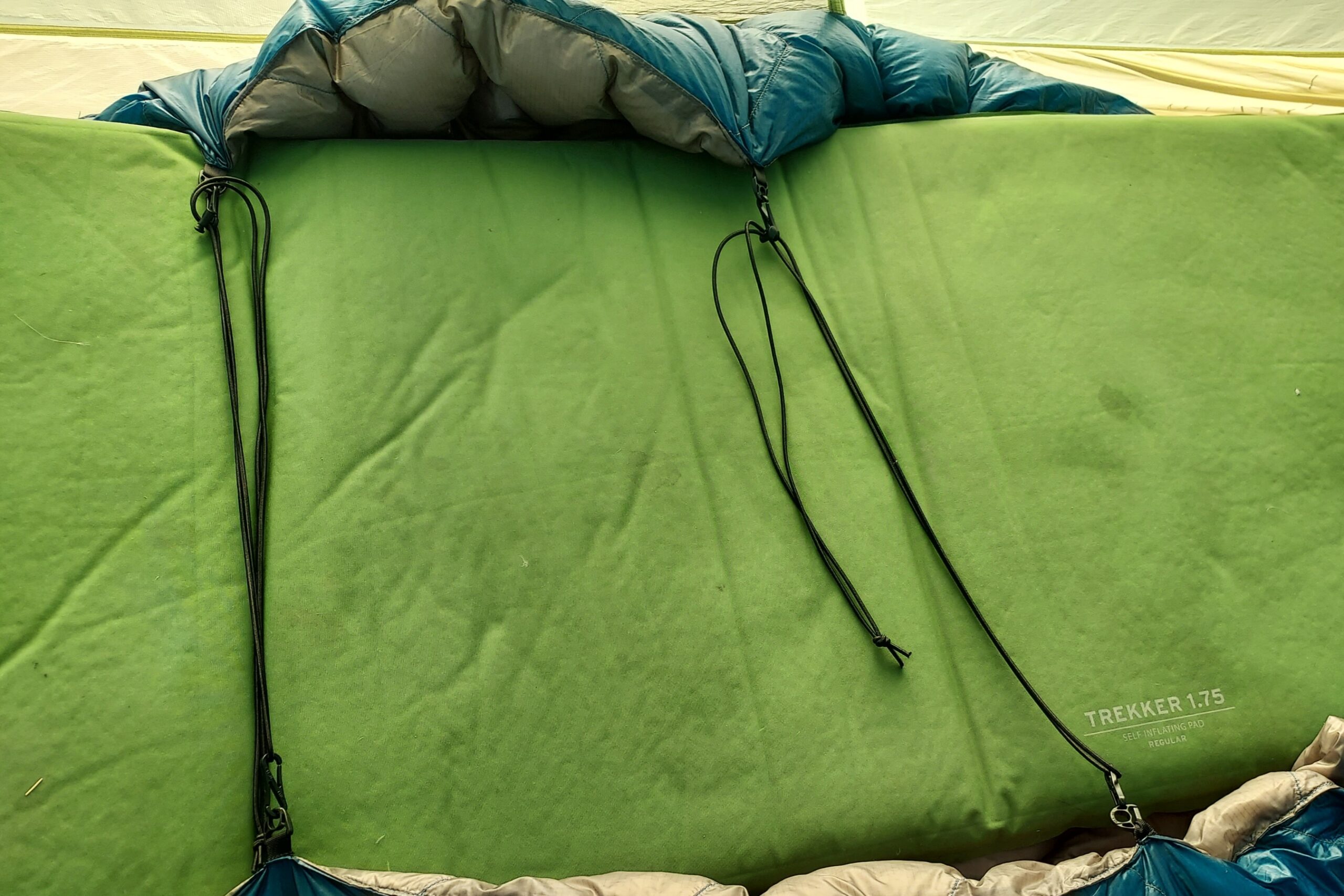 The Loco Libre Operator Series Ghost Pepper 20 Quilt with pad straps and pad