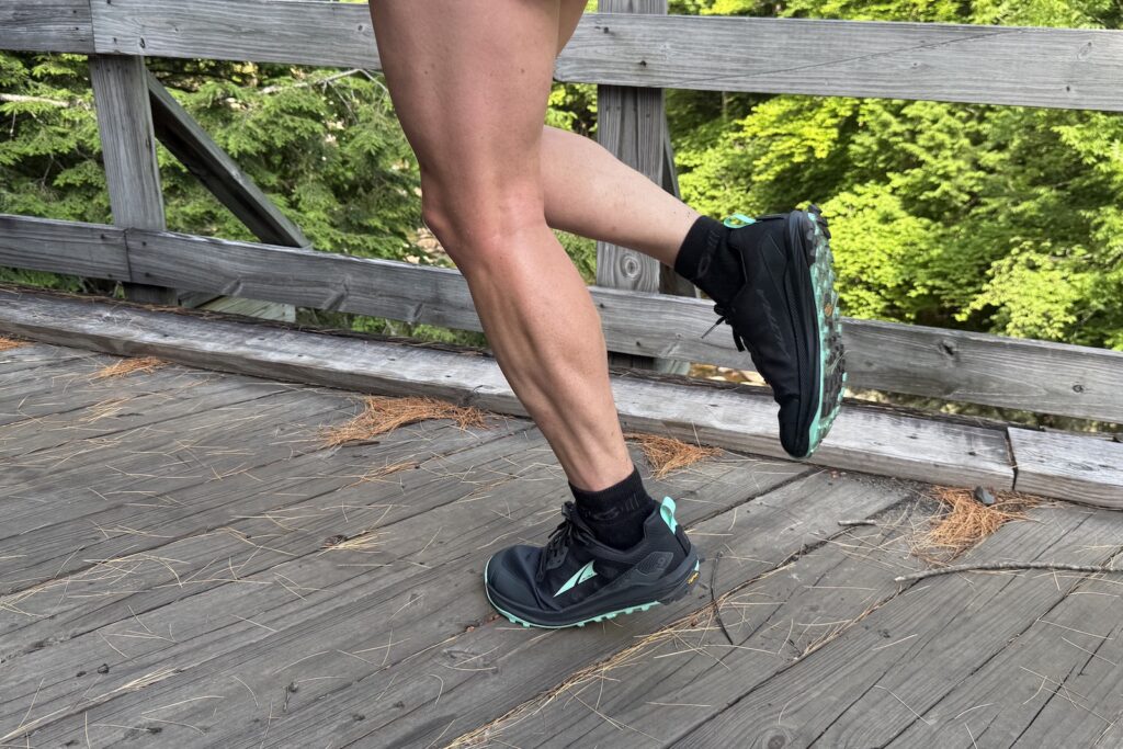 close up of the Altra Lone Peak 9+