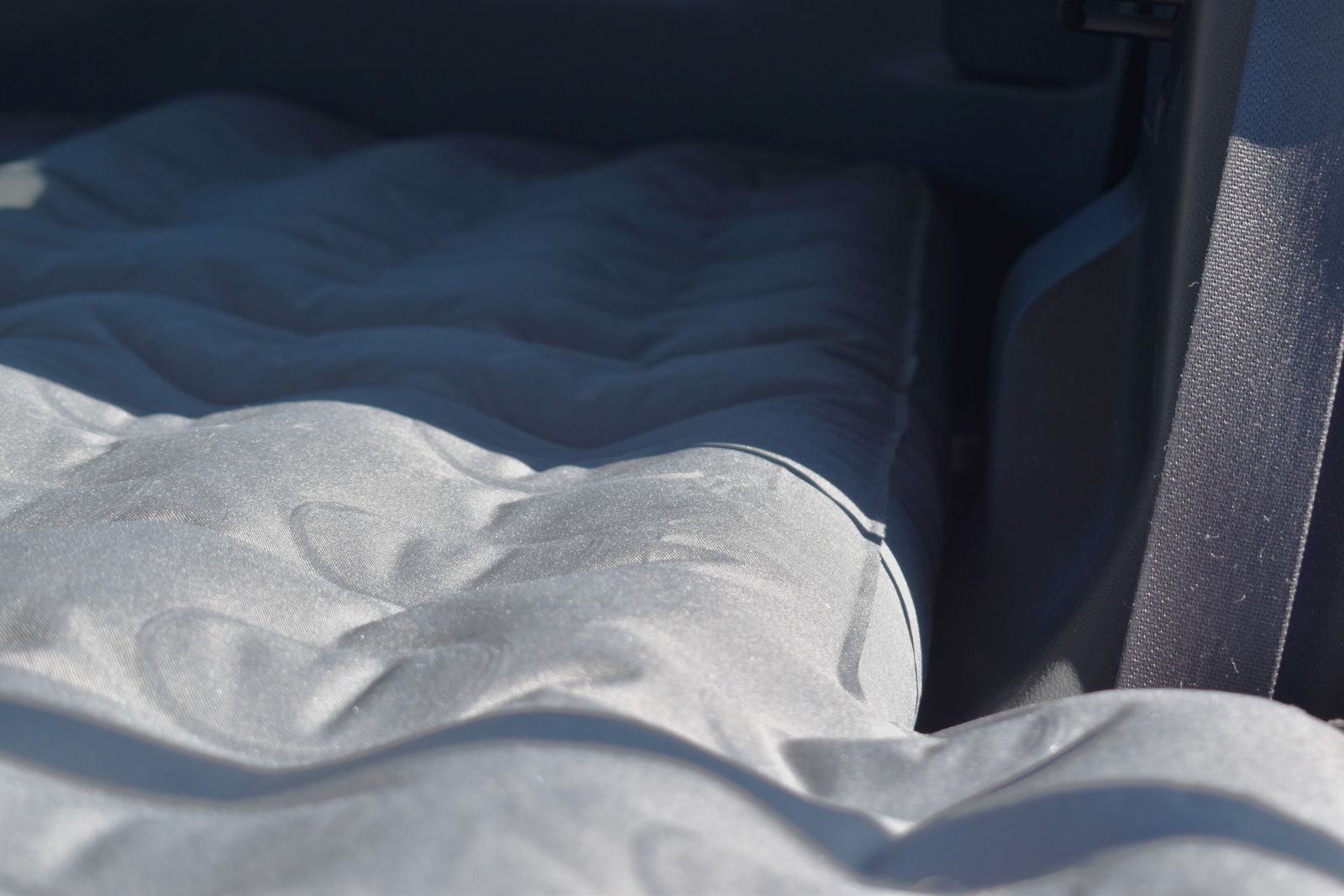 A Luno vehicle mattress fits the dimensions of the author's Subaru Forester.