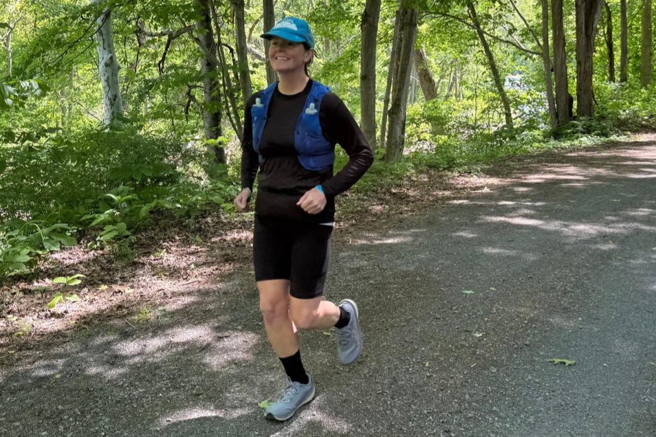 Runner wearing the Topo Terraventure 5