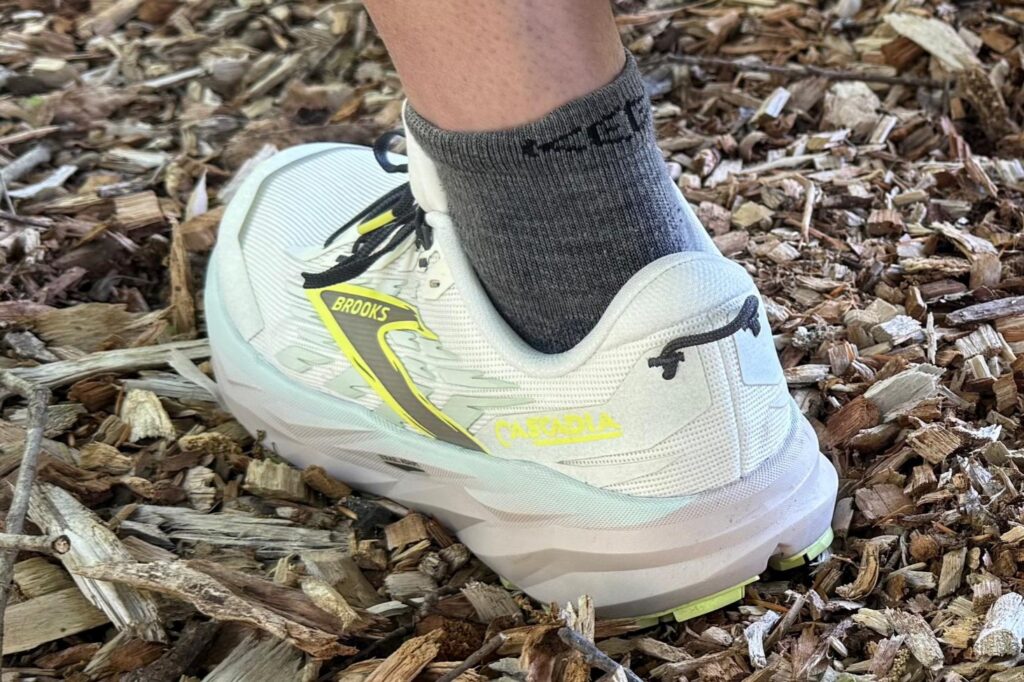 Close up of the Brooks Cascadia 19