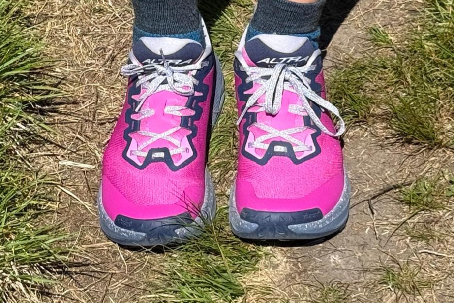 Close up of the front of the Altra Experience Wild 3+