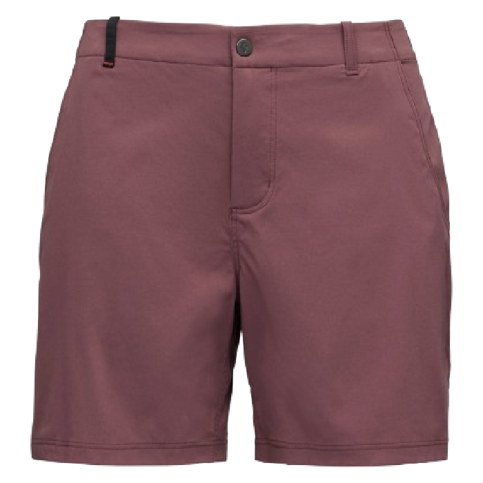 stock image of black diamond pursuit womens shorts