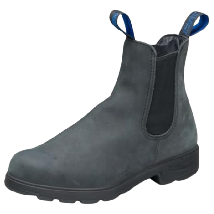 stock image of blundstone high top thermal boots
