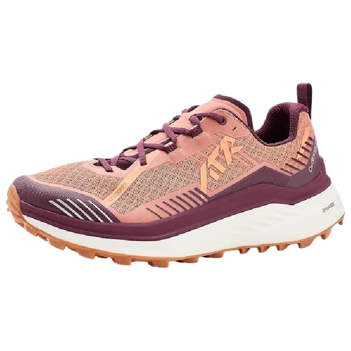 stock image of women's lowa skyterra trail running